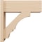 Ekena Millwork 7 1/2-in W x 20-in D x 20-in H Balboa Block Rough Cedar Woodgrain TimberThane Outlooker, Primed Tan OUTUR075X20X20BOA44RCPR - alternate 5